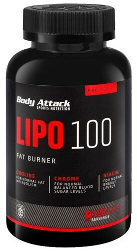 BODY ATTACK Lipo 100 - 120 Kapseln