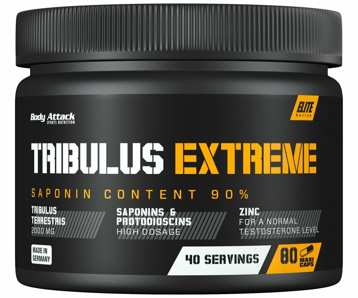 BODY ATTACK Tribulus Extreme - 80 Caps/Kapseln