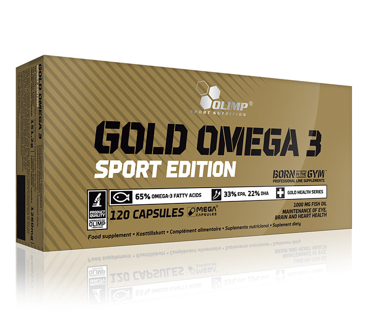 OLIMP Gold Omega 3 Sport Edition - 120 Softgel Kapseln