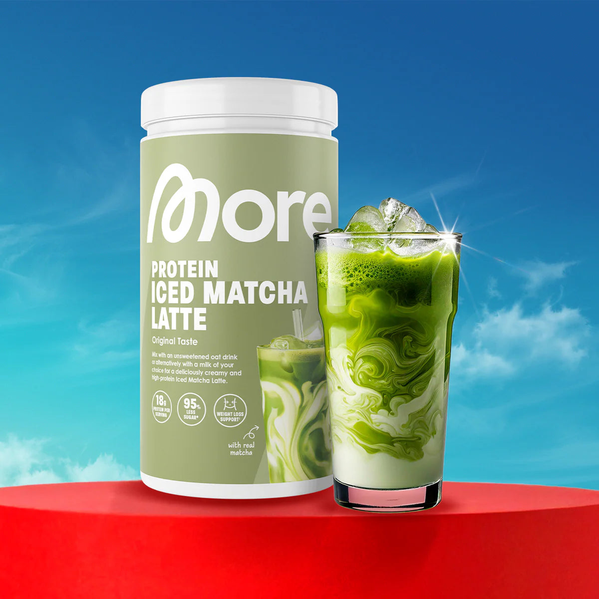 MORE NUTRITION Protein Matcha Latte