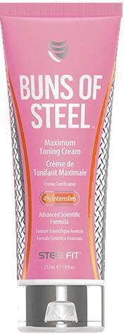 STEEL FIT Buns Of Steel - Maximum Toning Cream - 100ml
