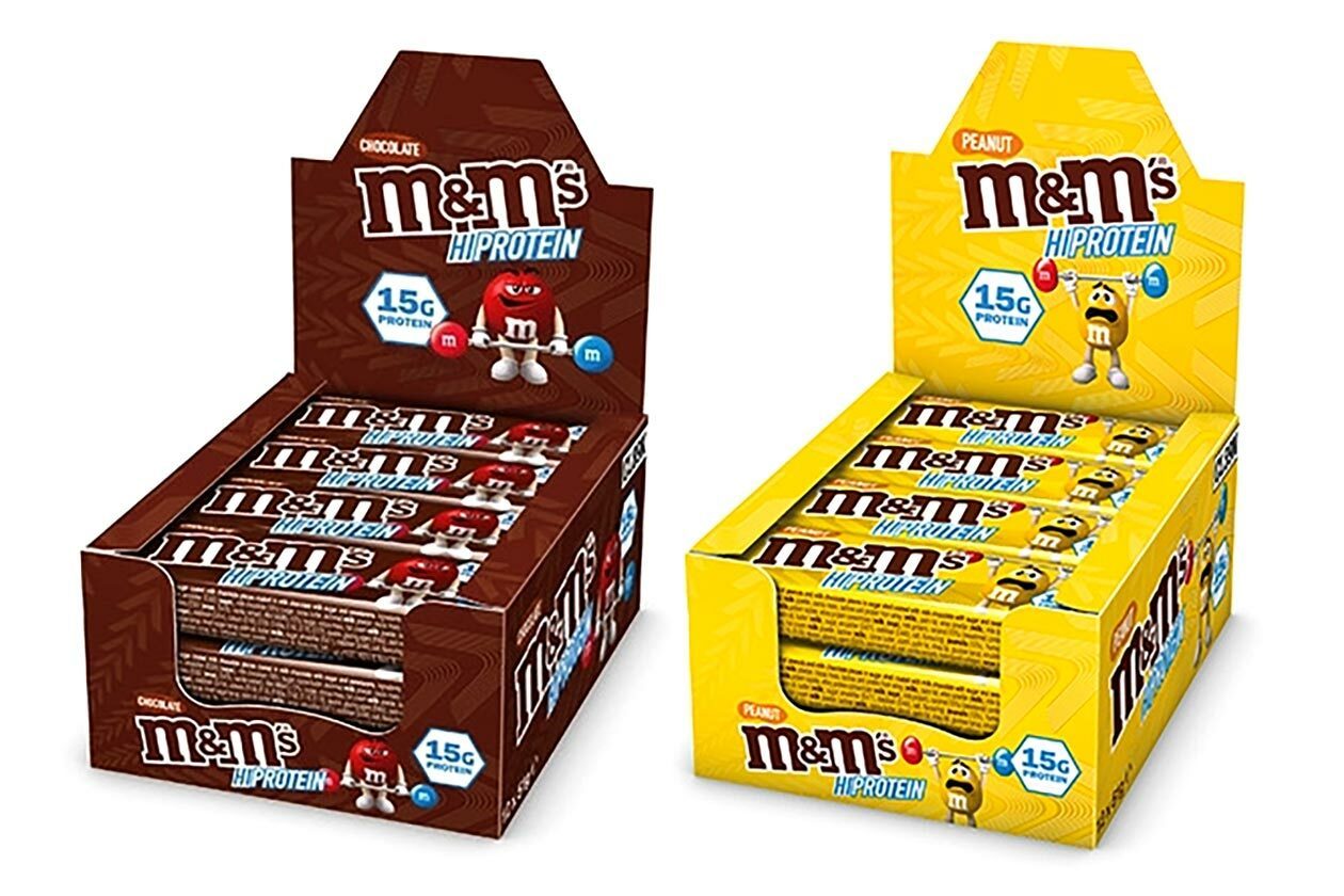 M&M Hi Protein Bar 12x51g