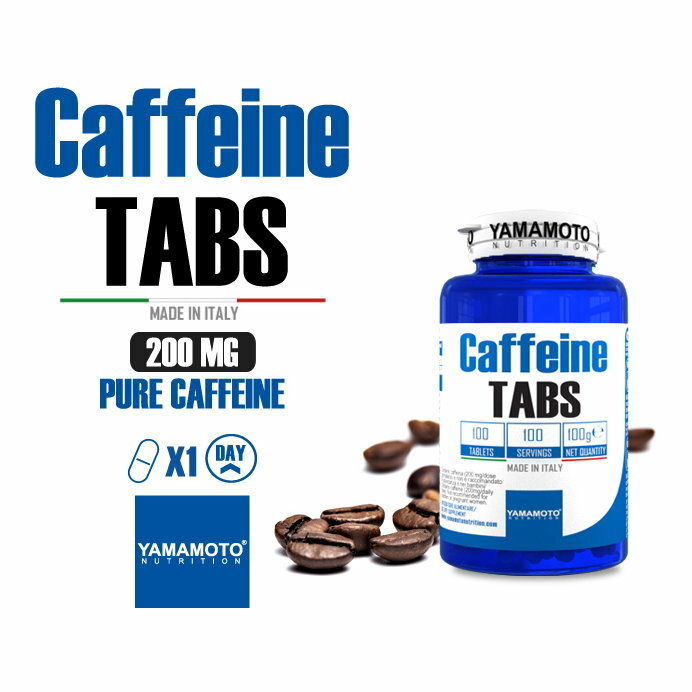 YAMAMOTO Caffeine Tabs - 100 Tabletten