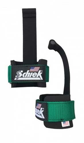 SCHIEK Delux Lifting Straps with Dowels Model 1000-DLS Green