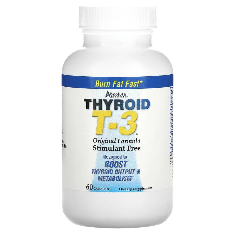 ABSOLUTE NUTRITION Thyroid T3 - 60 Kapseln