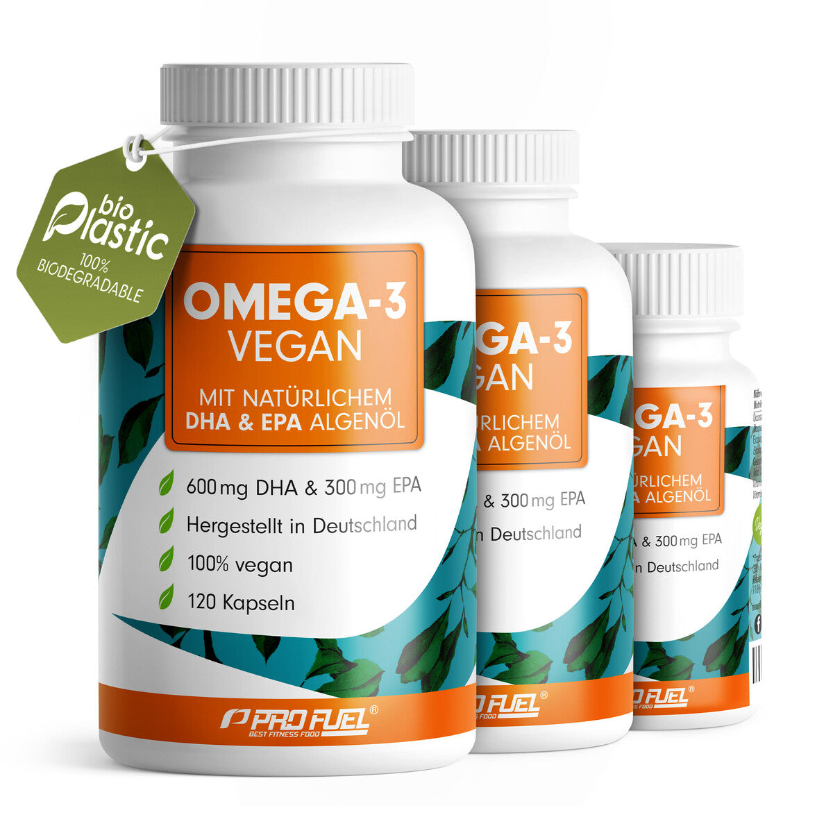 PRO FUEL Omega 3 Vegan - 120 Kapseln