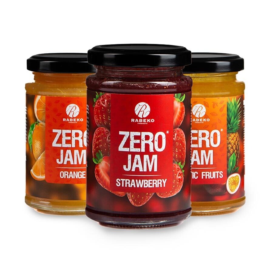 RABEKO Zero Jam / Marmelade / Konfitüre - 225g
