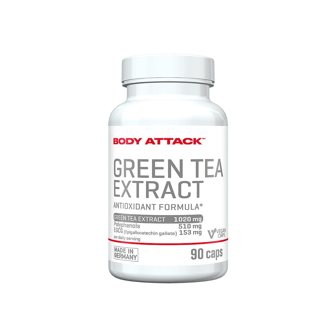 BODY ATTACK Green Tea Extract - 90 Kapseln
