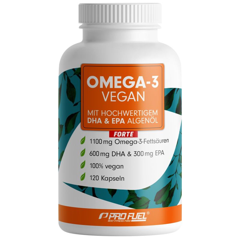 PRO FUEL Omega 3 Vegan FORTE - 120 Kapseln