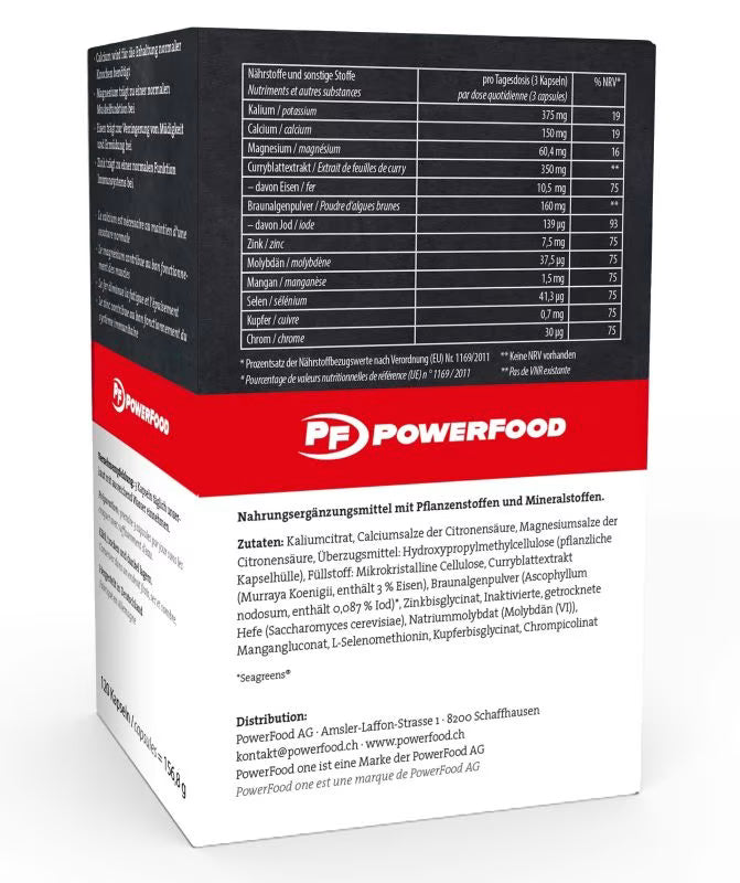 POWERFOOD Sport Minerals - 120 Caps