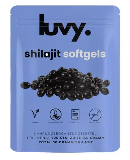 luvy. Shilajit - 100 Softgel