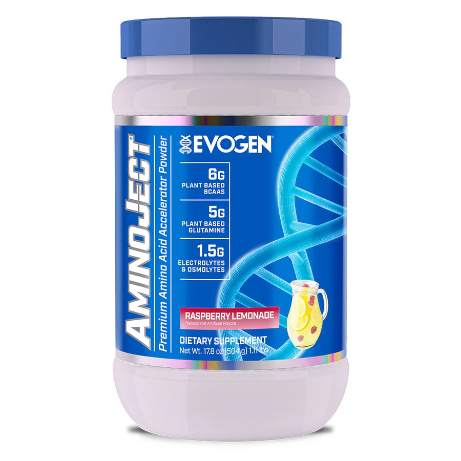 EVOGEN Aminoject Amino Acid Powder - 500g Dose (30 Port.)