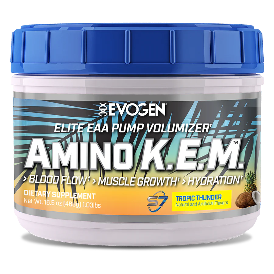 EVOGEN NUTRITION AMINO K.E.M – Elite EAAs – 492 g (30 Portionen)