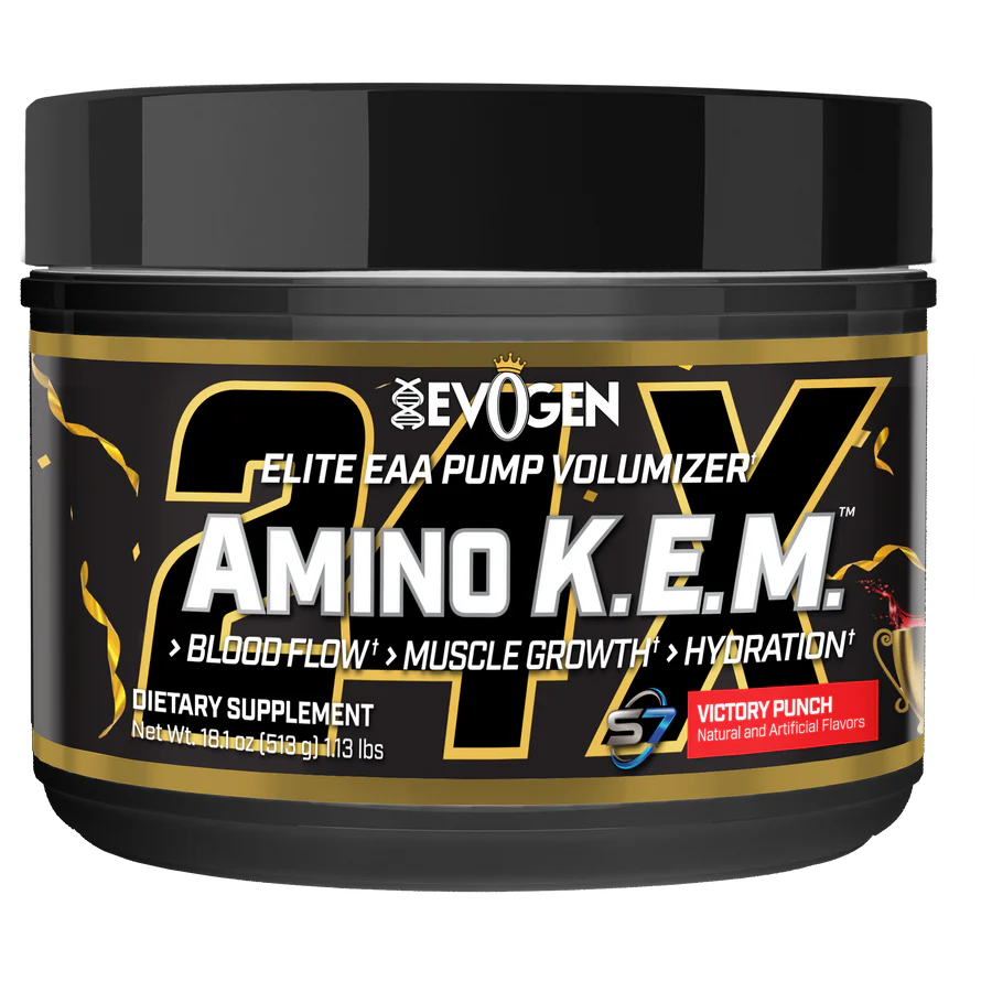 EVOGEN AMINO K.E.M - Elite EAA's - 492g Dose (30 Port.)