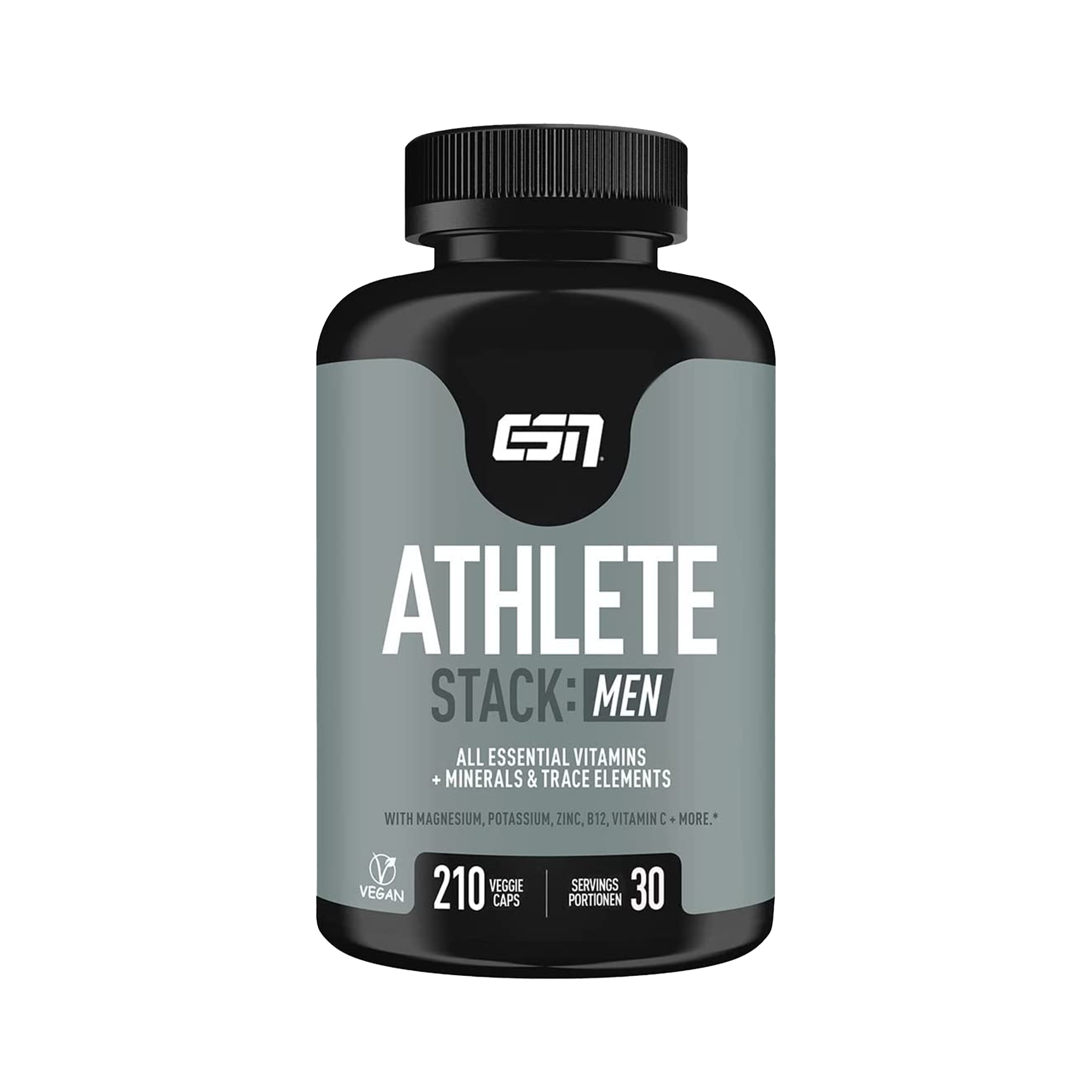 ESN Athlete Stack Men Vegan - 210 Caps/Kapseln
