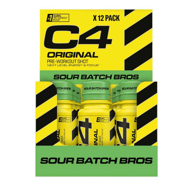 C4 Orginal Pre Workout Shot - 12x60ml