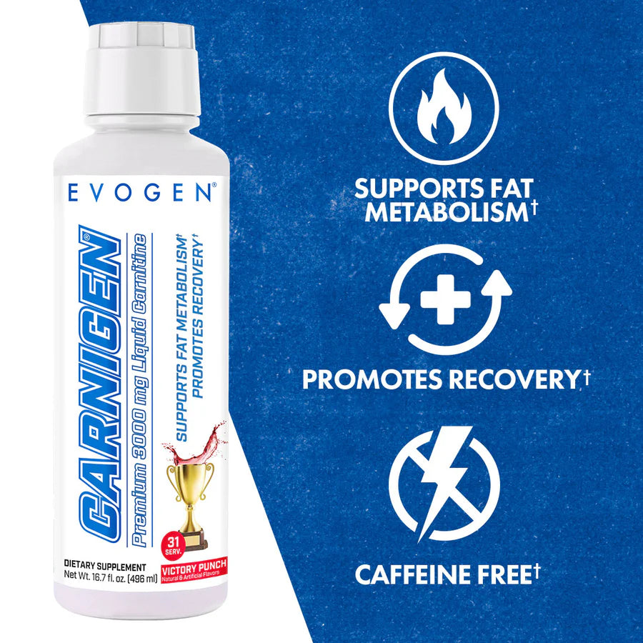 EVOGEN Carnigen Premium Liquid Carnitine - 473ml