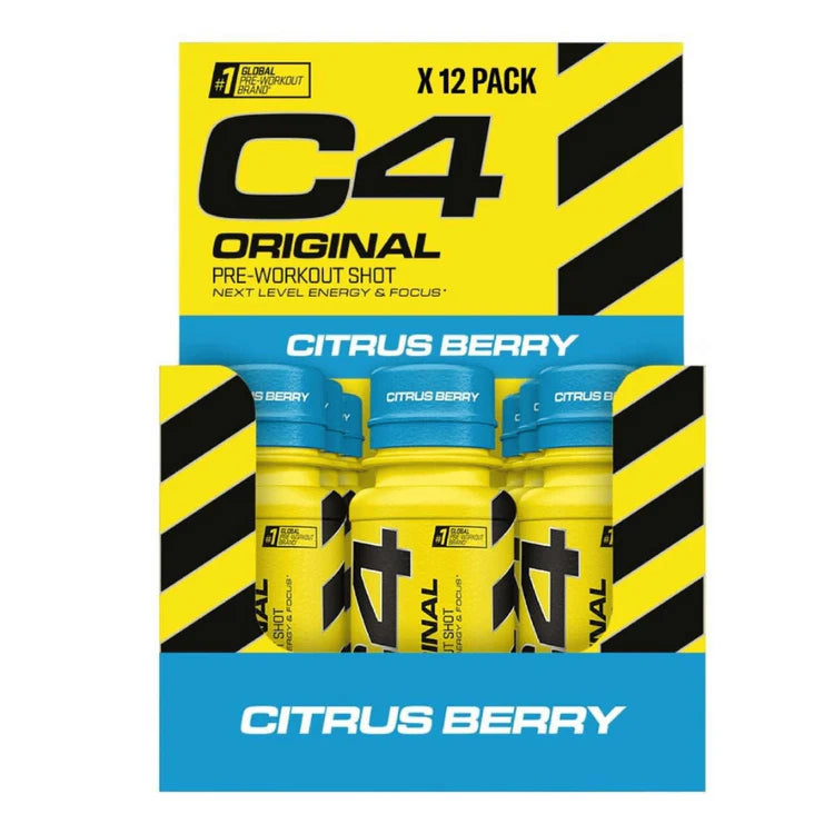 C4 Orginal Pre Workout Shot - 12x60ml