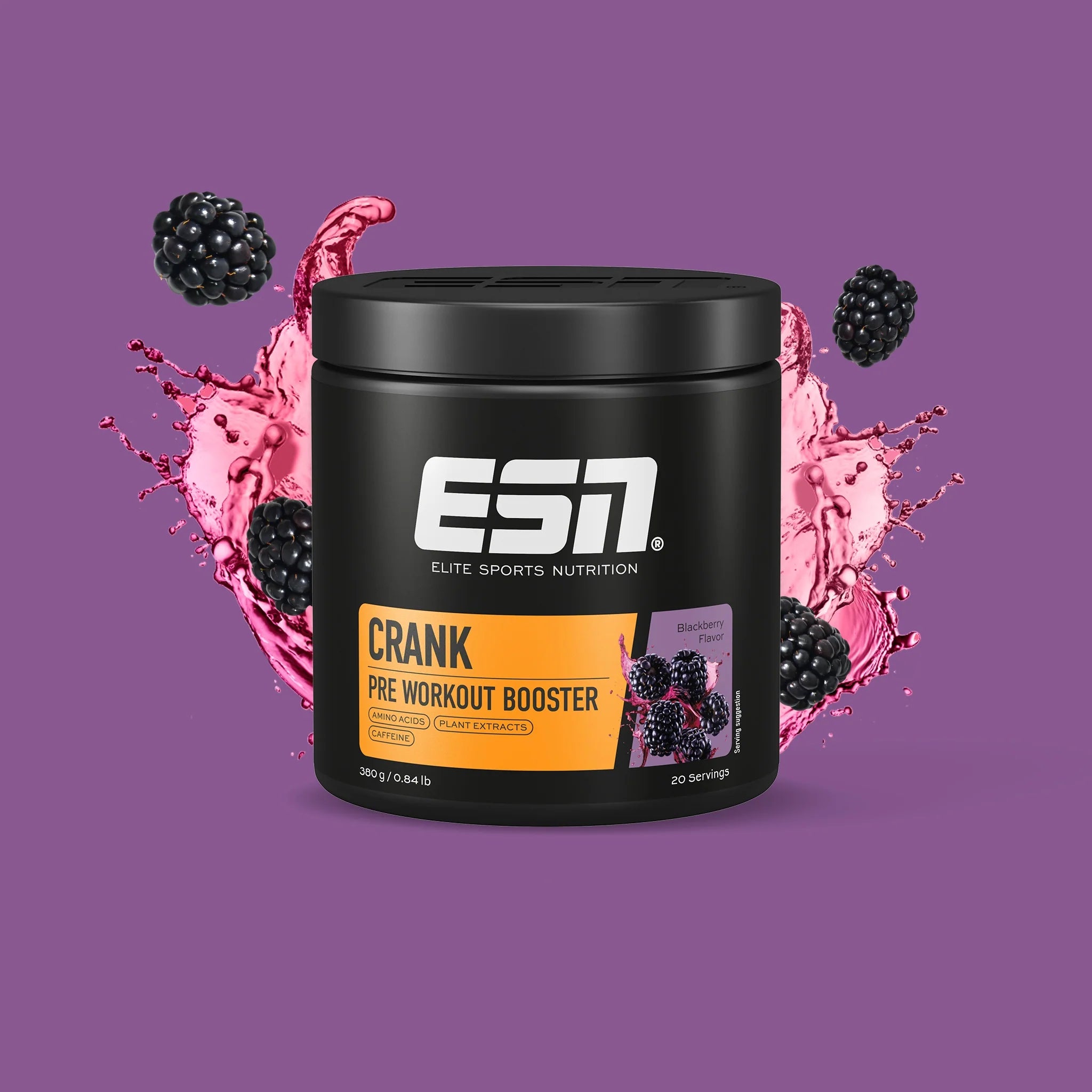 ESN Crank Pre Workout Booster - 380g Dose