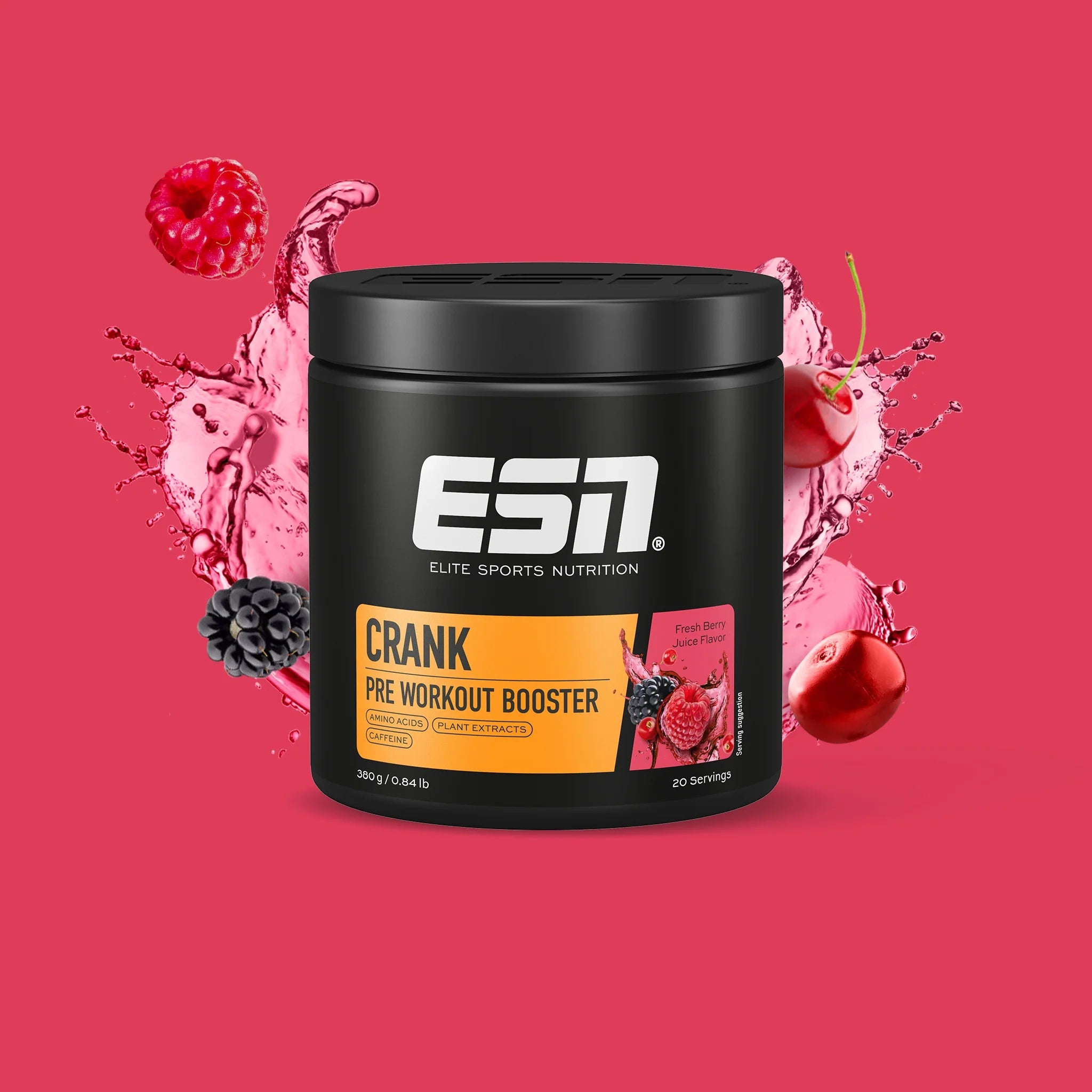 ESN Crank Pre Workout Booster - 380g Dose