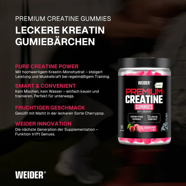 WEIDER Creatine Gummies - 60 Gummies