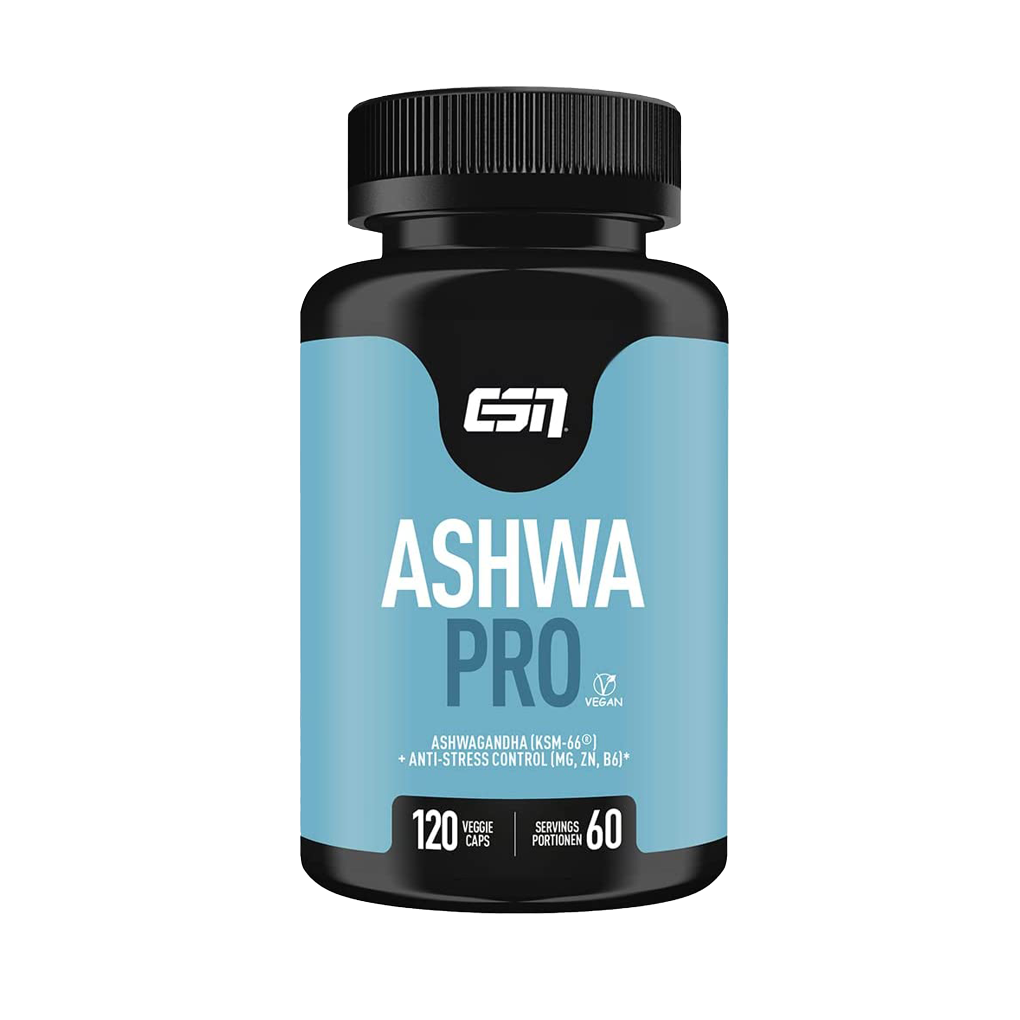 ESN Ashwa Pro Vegan - 120 Caps/Kapseln