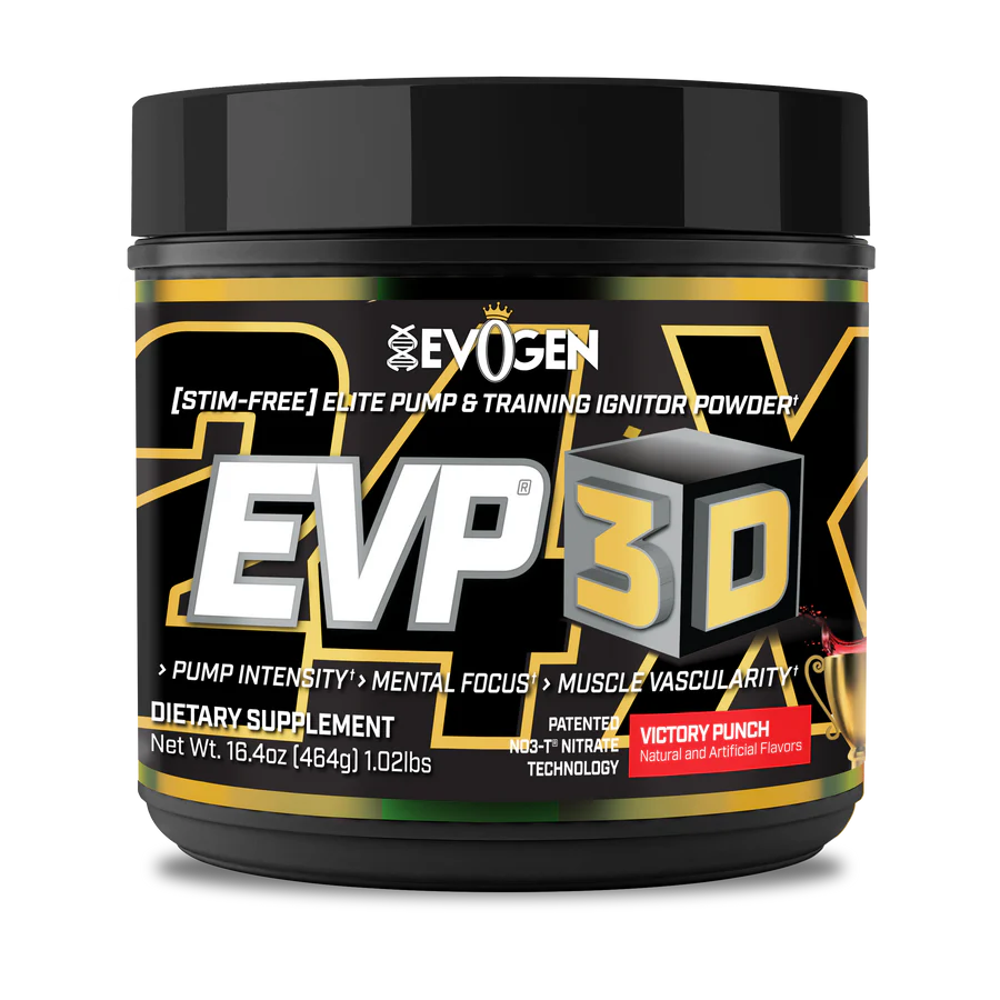 EVOGEN EVP 3D Elite Pump Pre-Workout Booster - 480g (40 Port.)