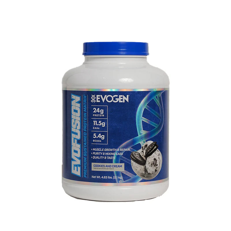 EVOGEN NUTRITION Evofusion – Whey & Casein Protein Blend – 2090 g (60 Portionen)