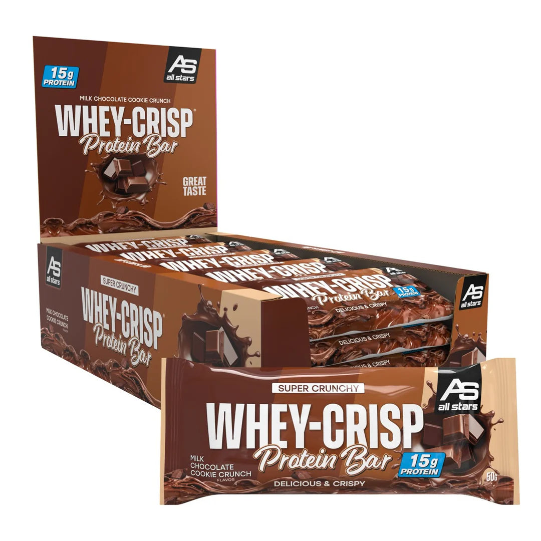 ALL STARS Whey Crisp Protein Bar - 25x50g