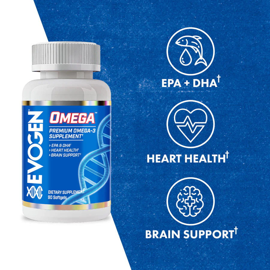 EVOGEN Omega 3 - 90 Softgels