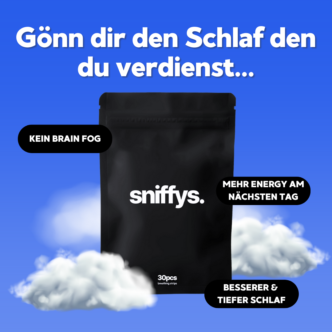 SNIFFYS Nose Strips (Atemunterstützung) - 30 Stück