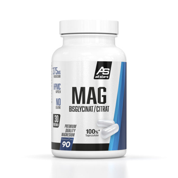 ALL STARS Mag (Magnesium) - 90 Caps (30 Port.)