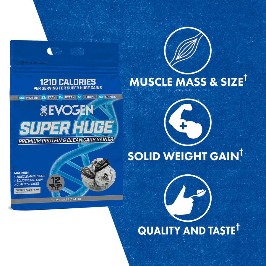 EVOGEN Super Huge Mass Gainer - 5,44kg