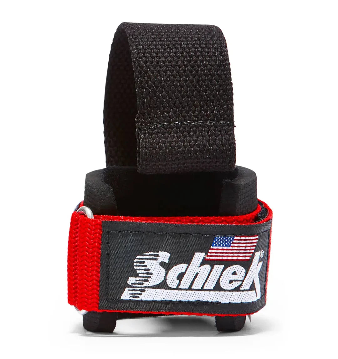 SCHIEK Deluxe Lifting Straps with Dowels Model 1000-DLS Black