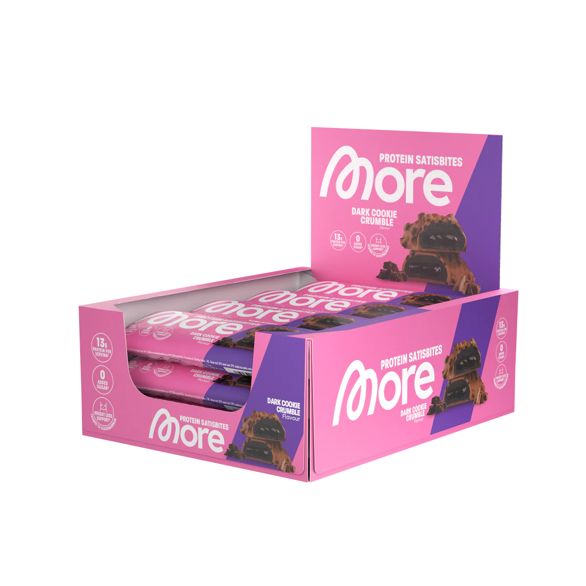 MORE NUTRITION Protein Satisbites