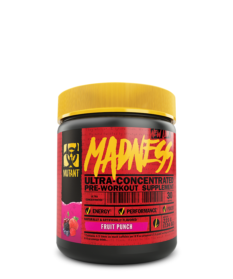 MUTANT Madness Pre Workout Booster - 225g Dose