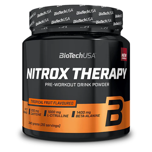 BIOTECH Nitrox Pre Workout - 340g Dose (20 Port.)