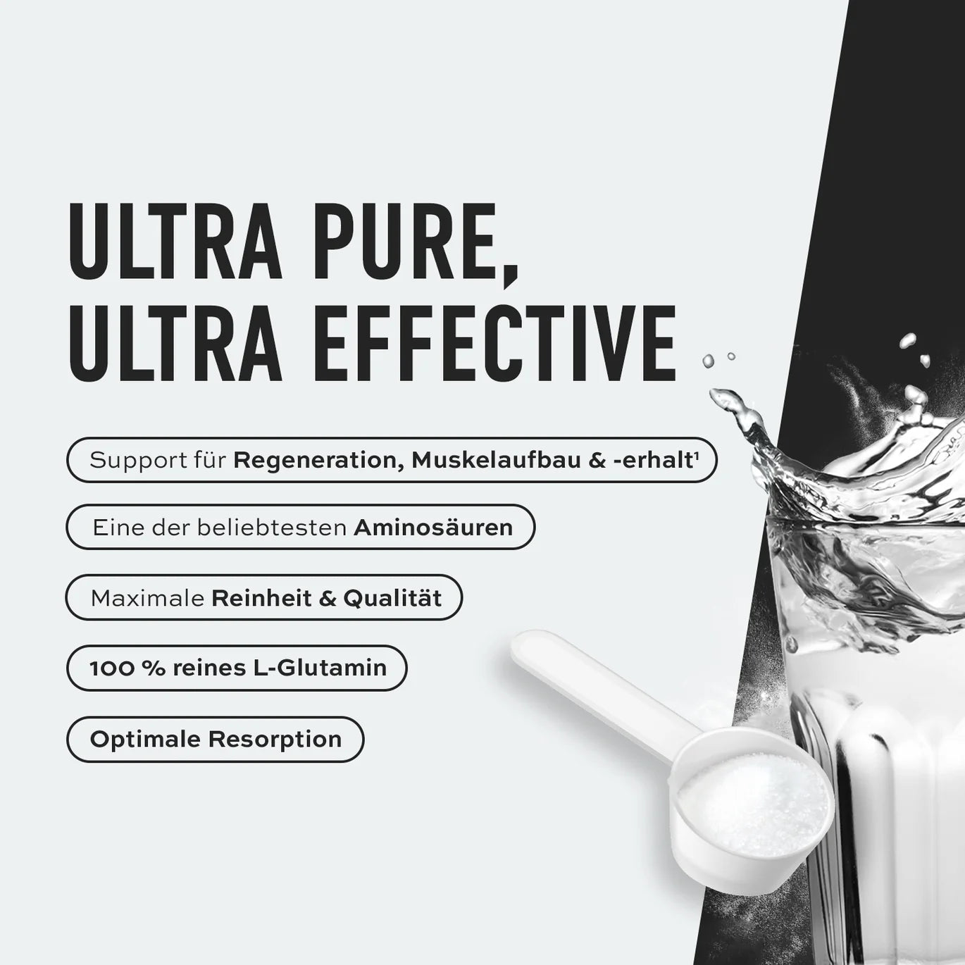 ESN Ultrapure L-Glutamine Powder - 500g