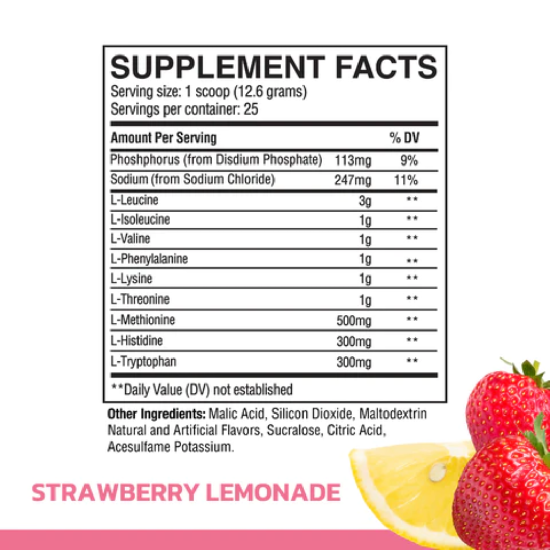 RAW NUTRITION EAA - 25 Portionen