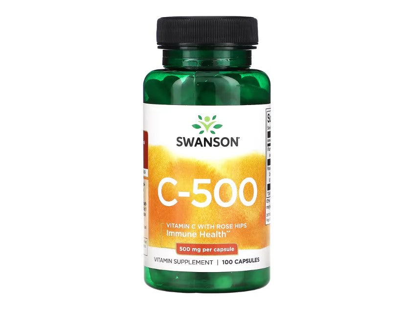 SWANSON Vitamin C (500mg) - 100 Kapseln