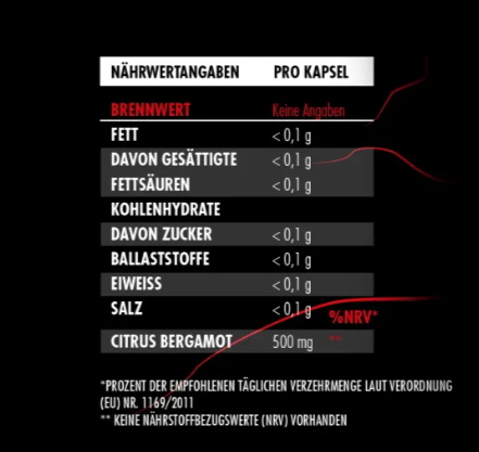 BIG ZONE Citrus Bergamot - 90 Caps/Kapseln