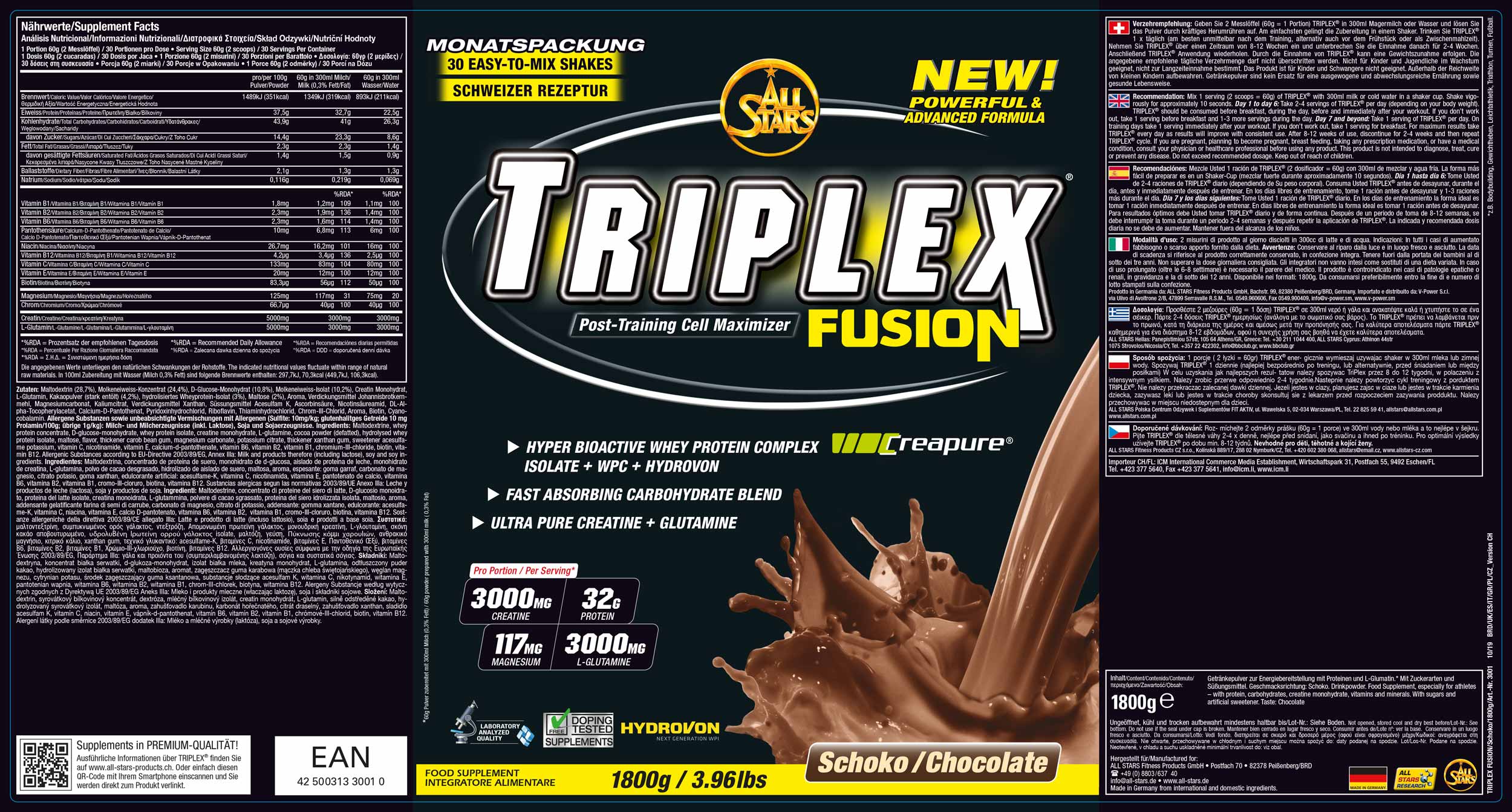 ALL STARS Triplex Fusion - 1800g