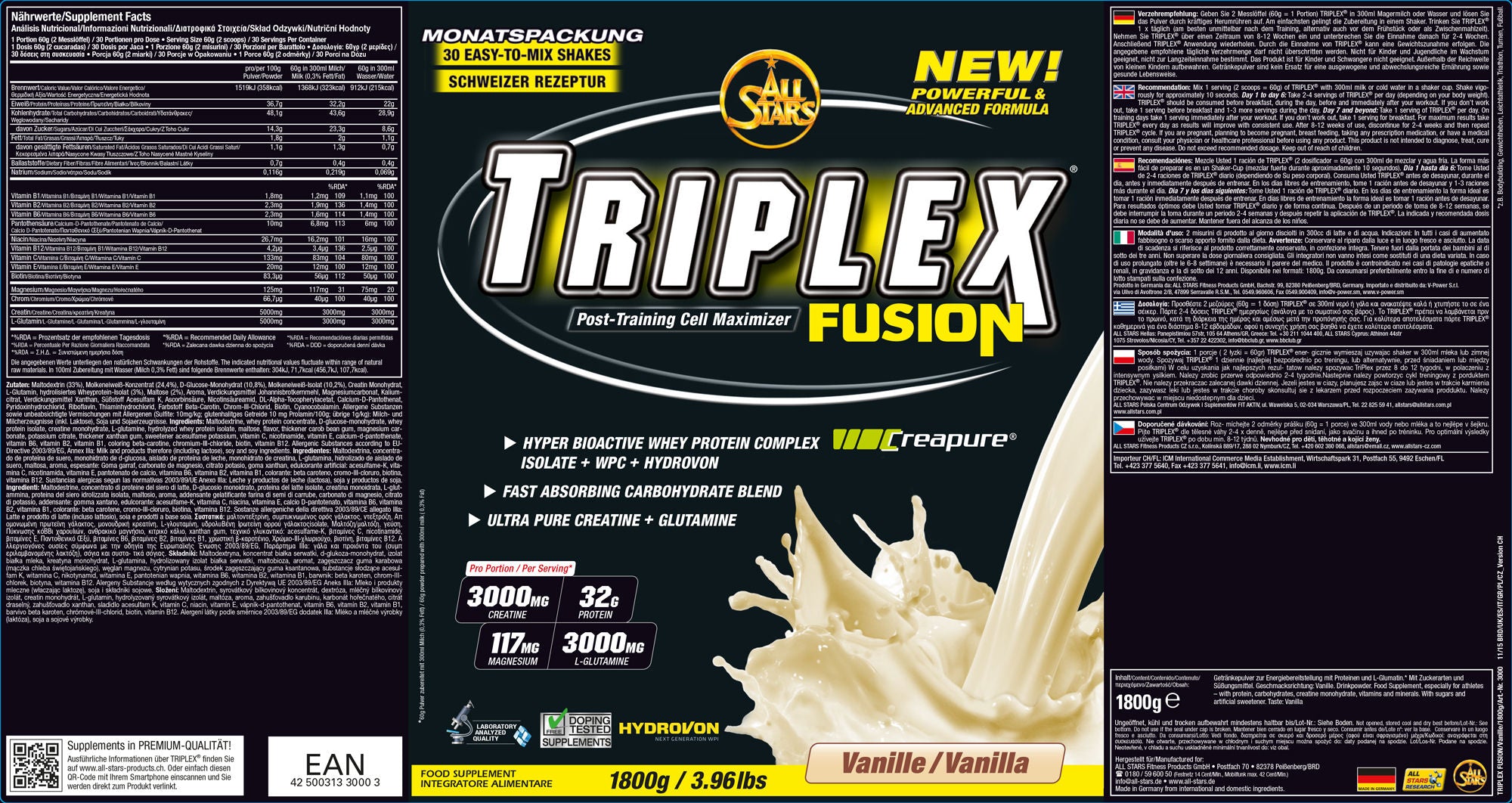 ALL STARS Triplex Fusion - 1800g