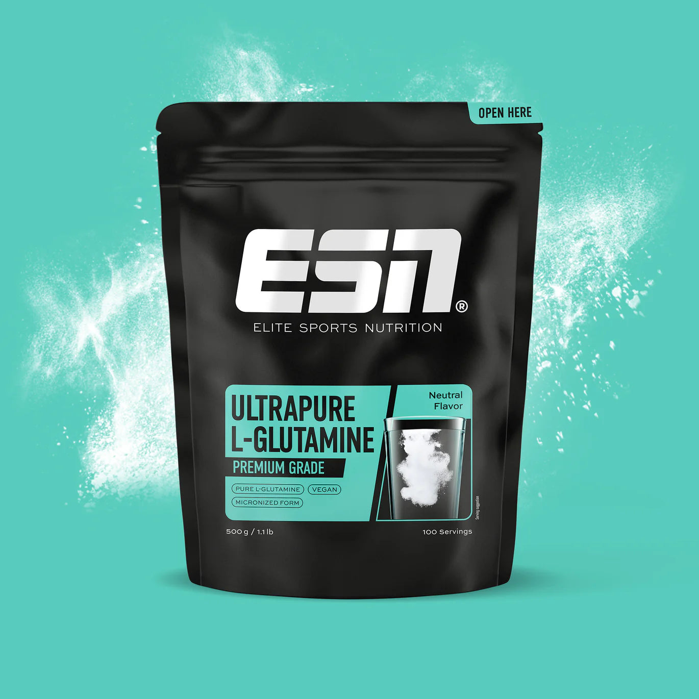 ESN Ultrapure L-Glutamine Powder - 500g