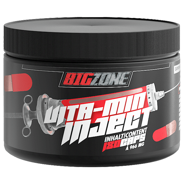 BIG ZONE Vita-Min Inject - 180 Kapseln