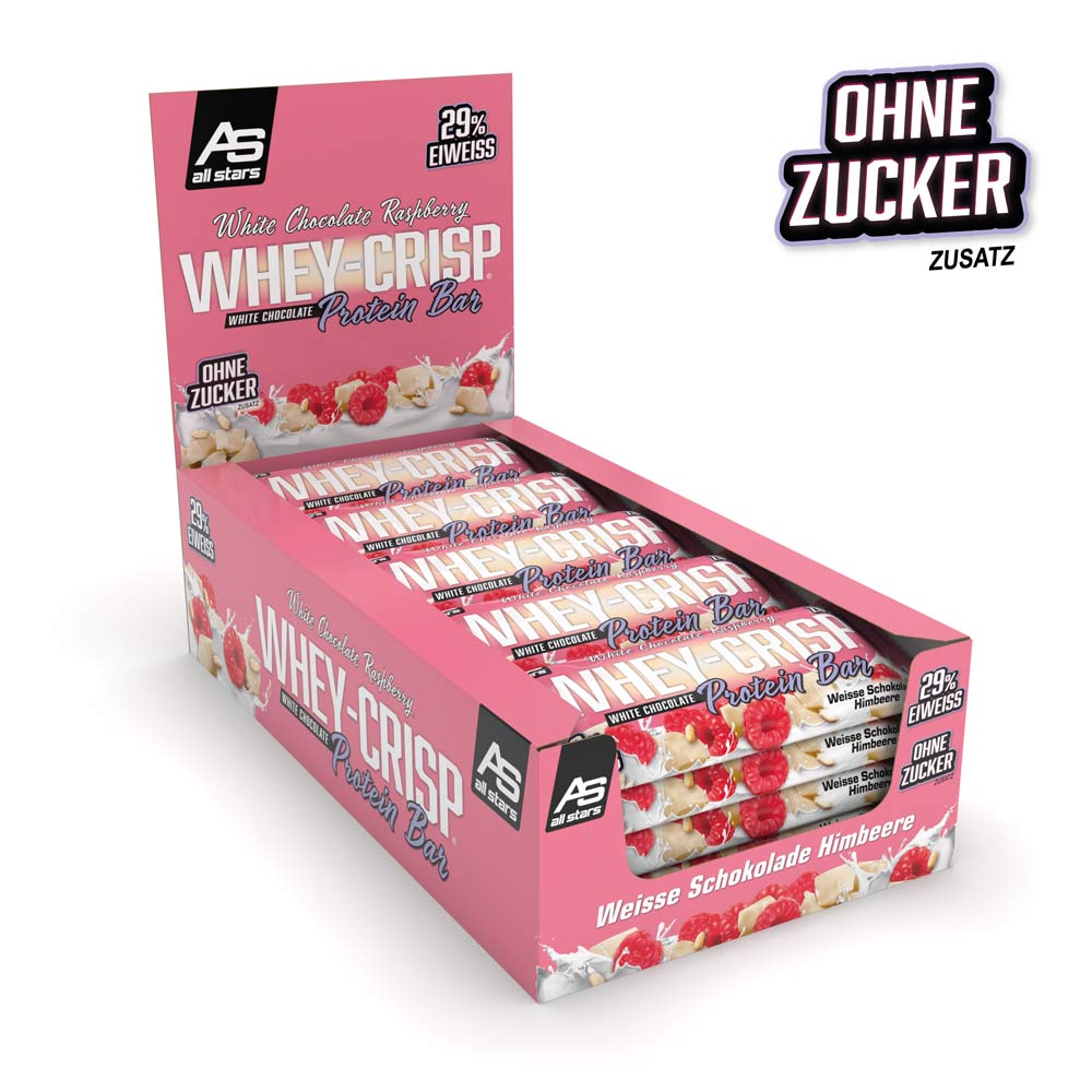 ALL STARS Whey Crisp Protein Bar - 25x50g