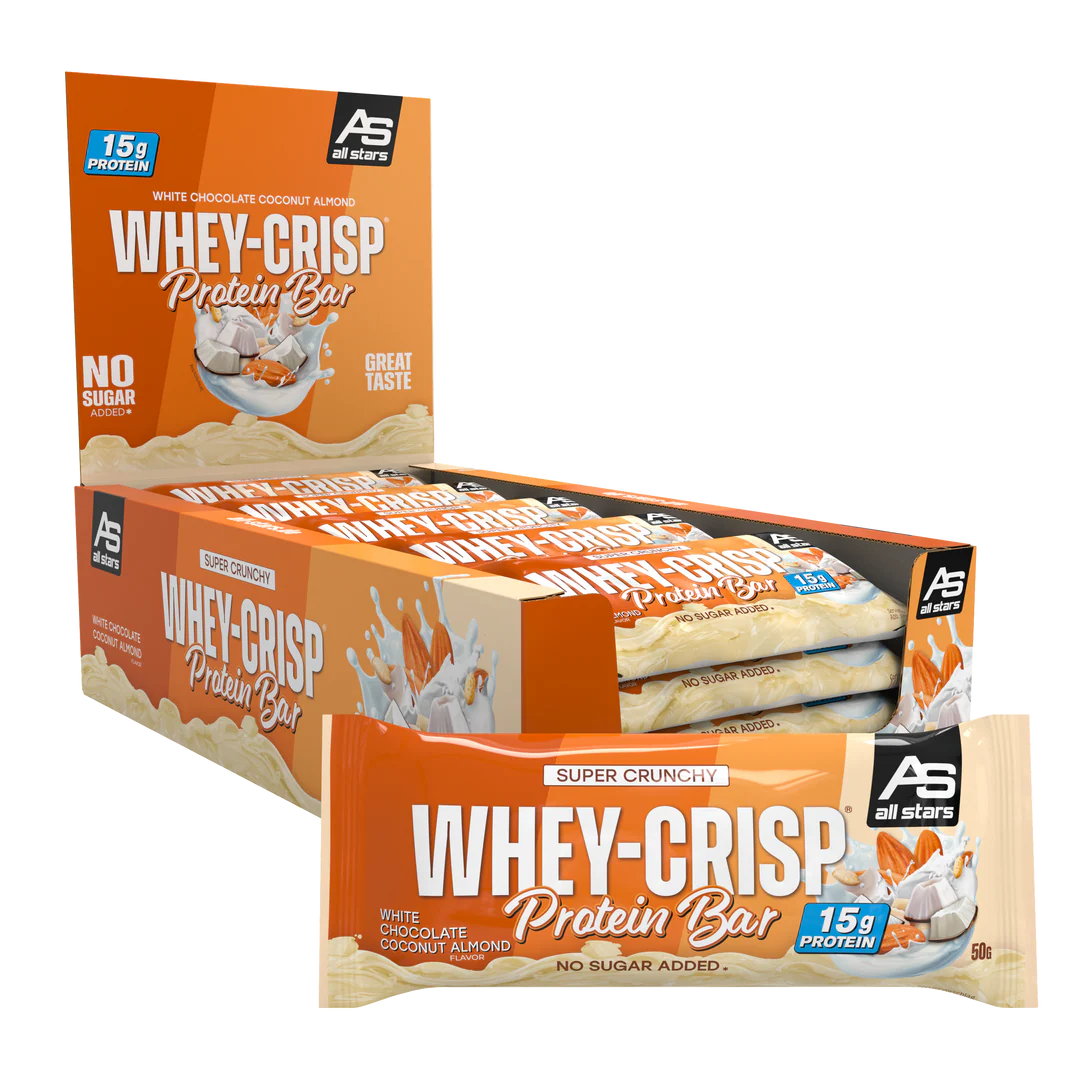 ALL STARS Whey Crisp Protein Bar - 25x50g