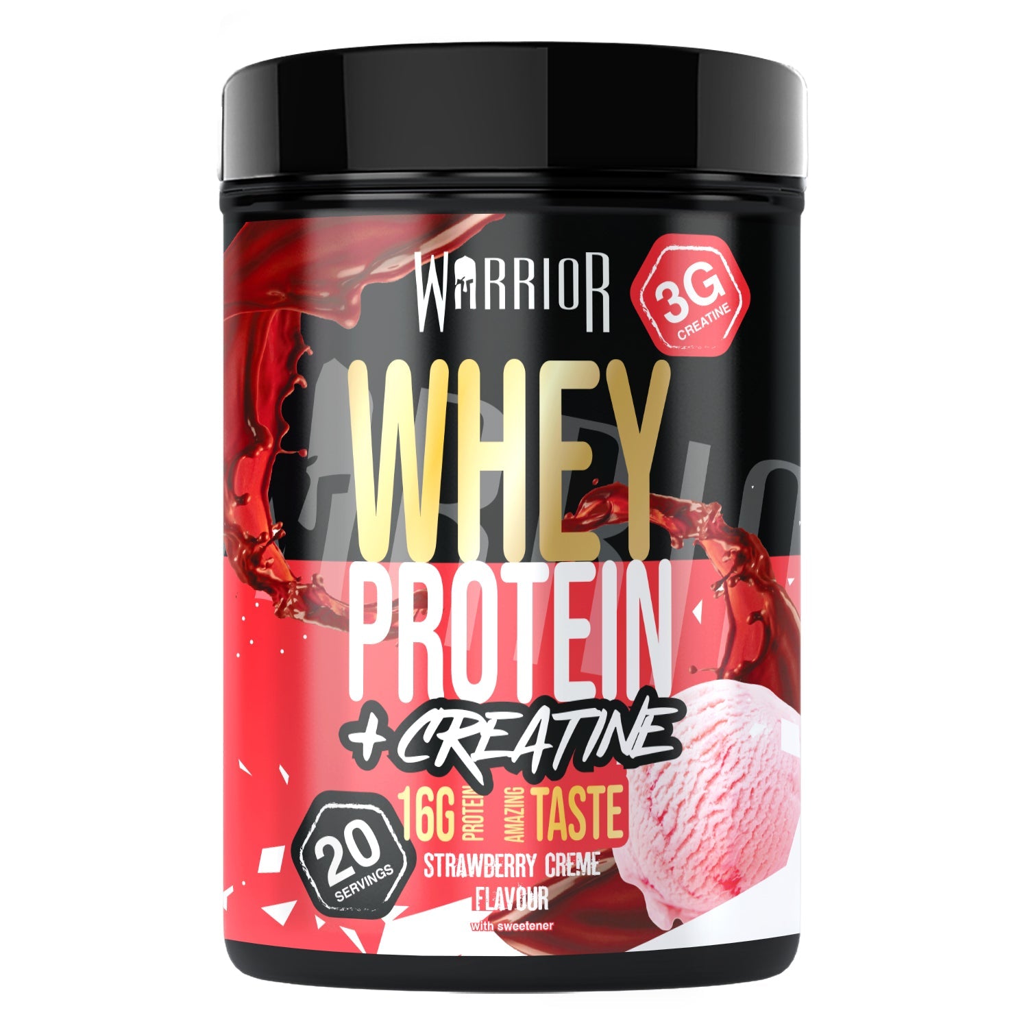 WARRIOR Whey Protein + Creatine - 500g