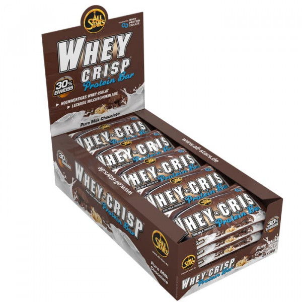 ALL STARS Whey Crisp Protein Bar - 25x50g
