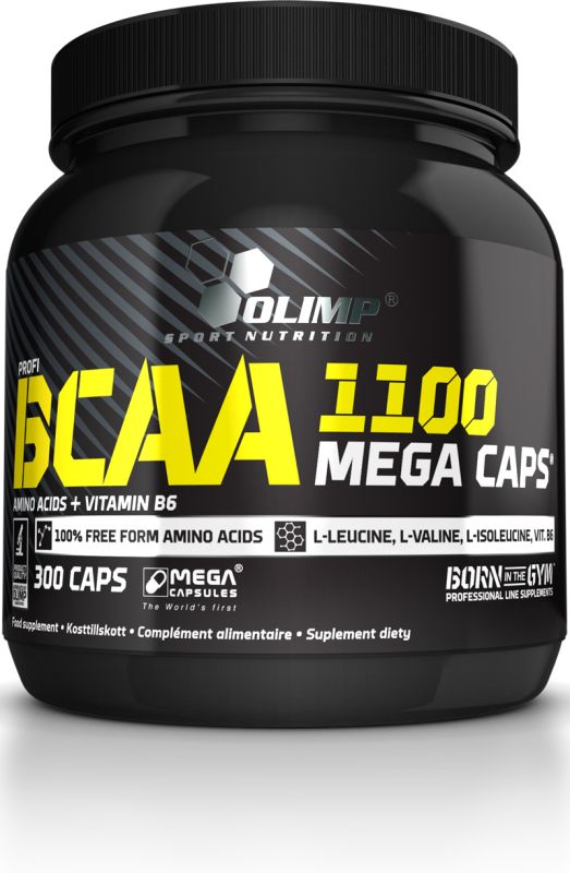 OLIMP BCAA 1100 Mega Caps® - 300 Caps/Kapseln